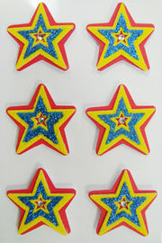 Стикеров звезды ЛЮБИМЦА оформление мультфильма расплывчатых небольших изготовленное на заказ на стена 80мм кс 120 Мм
