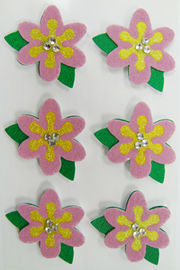 Стикеры ткани партии цветка расплывчатые Принтабле для печатания экрана карты подарка девушек