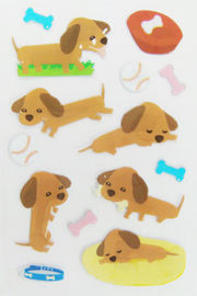 Фасонируйте Кавайи тучные стикеры собаки, стикеры пузыря 3д материал ПВК + ЛЮБИМЦА