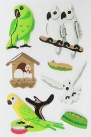 Стикеры декоративной пташки небольшие тучные, мягкие безопасные стикеры пены Дий